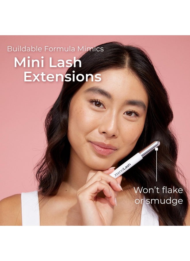 MCoBeauty XtendLash Tubular Mascara, Black-Brown, Bold Definition for Intensely Defined Lashes, Vegan, Cruelty Free Cosmetics