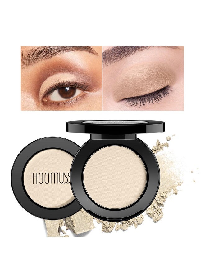 HOOMUSS Nude Naked Eyeshadow Matte Handmade Eye Sahdow Pressed Powder Palette, High Pigmented & Long Lasting, Intense Color Nude Bold Eyes (Nude)