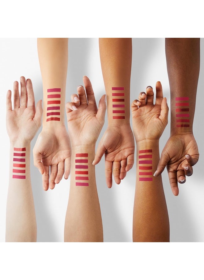 6 Colors Lip Tint Stain Set, Korean Velvet Watery Lip Stain Moisturizing Mini Liquid Lipstick, Multi-use Lip and Cheek Tint, Long lasting Non-Stick Cup Waterproof, Lip Color Makeup