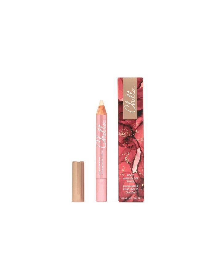 Chella Highlighter Makeup Pencil - Vegan, Cruelty Free, Paraben Free, Gluten Free - Use as a Highlighter, Concealer and Under Eye Liner (Light Matte)