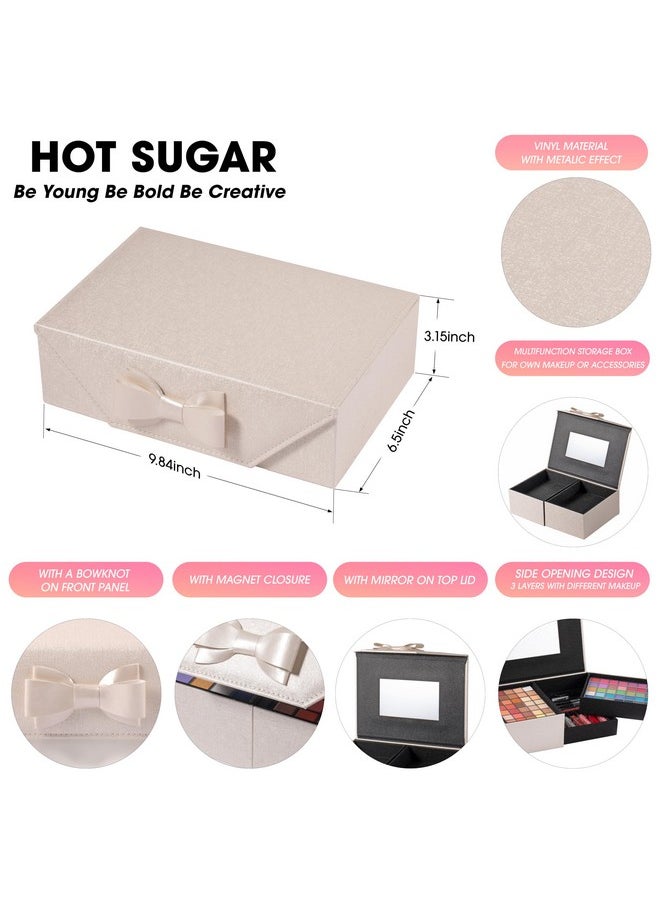 Hot Sugar Girls Makeup Kit for Teenagers, Beginner Makeup Gift Set for Women Full Makeup Kit (WHITE)