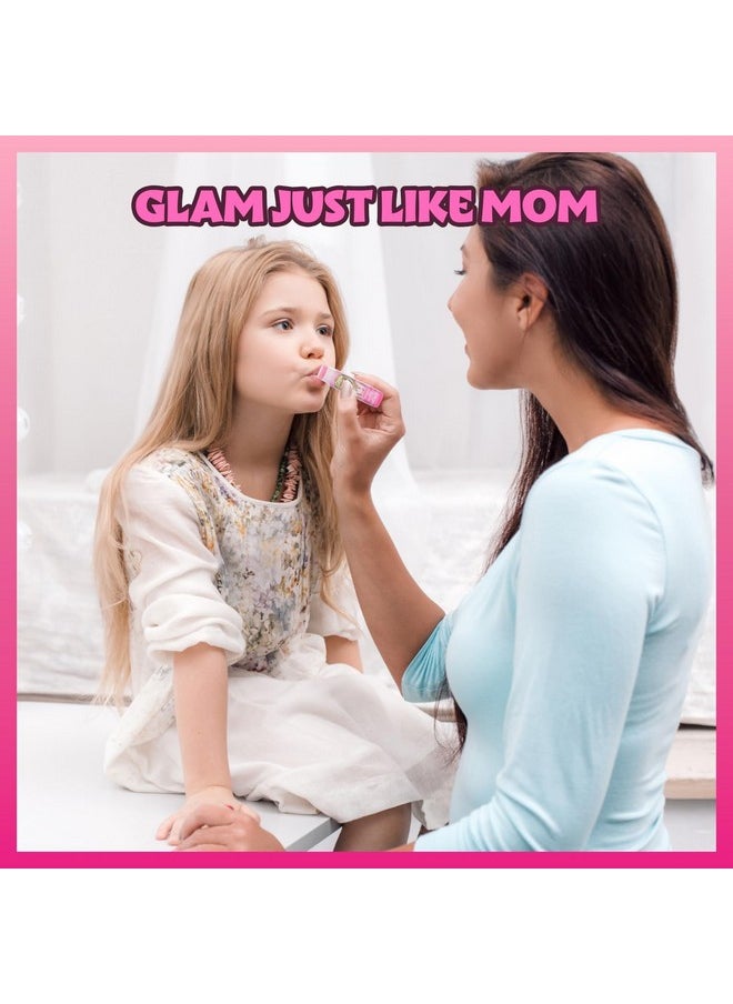 Barbie - Townley Girl 15 Pcs Makeup Filled Backpack Cosmetic Gift Set with Mirror Includes Lip Gloss, Nail Polish, Hair Bow & More! for Kids Girls, Ages 3+ Perfect for Parties, Sleepovers & Makeovers