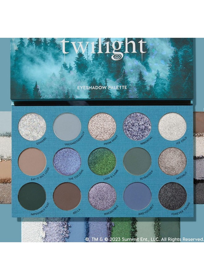 ColourPop Twilight Shadow Palette - Limited Edition Palette with Metallic and Matte Finishes - High-Pigment Makeup with a Long-Wearing Formula (0.3 oz)