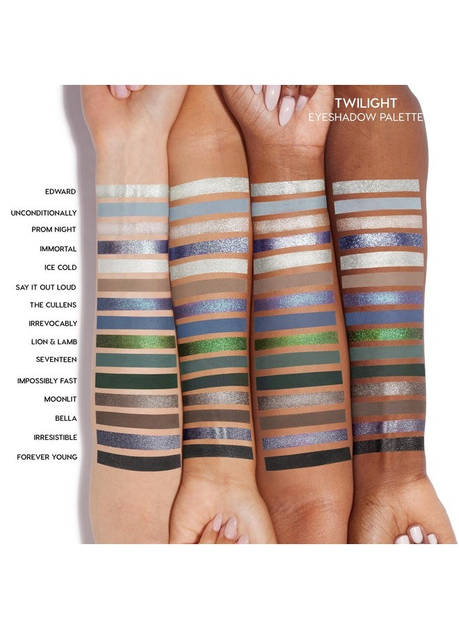 ColourPop Twilight Shadow Palette - Limited Edition Palette with Metallic and Matte Finishes - High-Pigment Makeup with a Long-Wearing Formula (0.3 oz)