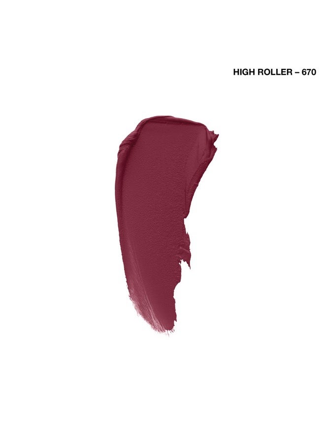 COVERGIRL Exhibitionist Ultra-Matte Lipstick, High Roller