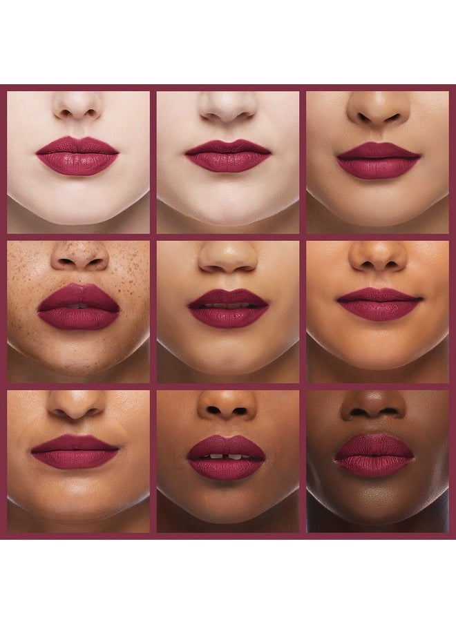 COVERGIRL Exhibitionist Ultra-Matte Lipstick, High Roller