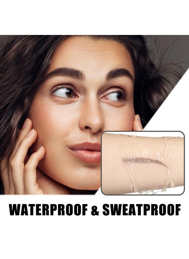 FOCALLURE Eyebrow Pencil,Dual-Sided Brow Brush,Long Lasting & Smudge Proof Definer Eye Brow Pen Makeup,Retractable,Ultra Fine Tip,Fills in Sparse Areas and Gaps,Deep Brown