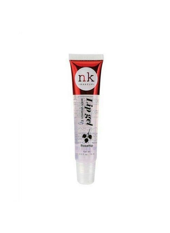 5 PACK NK Lip Gel with Vitamin E Coconut, Rose Hip, Argan, Aloe and Mint Lip Gloss by Nicka K New York