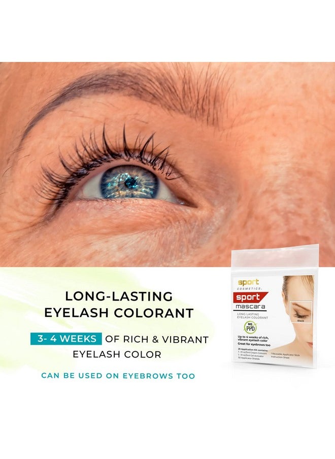 Sports Cosmetics, Sports Mascara, Long Lasting Eyelash Colorant, Black