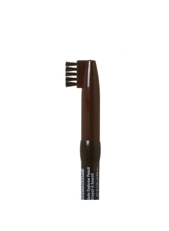 Kiss New York Professional Long-Lasting Eyebrow, Retractable Eyebrow Pencil, Rich Pigmentation, Coconut Oil Infused, Built-in Brush Brow, Sapes, Define, Fills Brow, Eye Makeup (DARK BROWN)