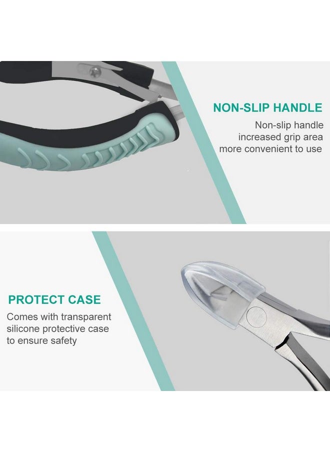 IVON Cuticle Trimmer, Non-Slip Professional Cuticle Nipper Stainless Steel Cutter