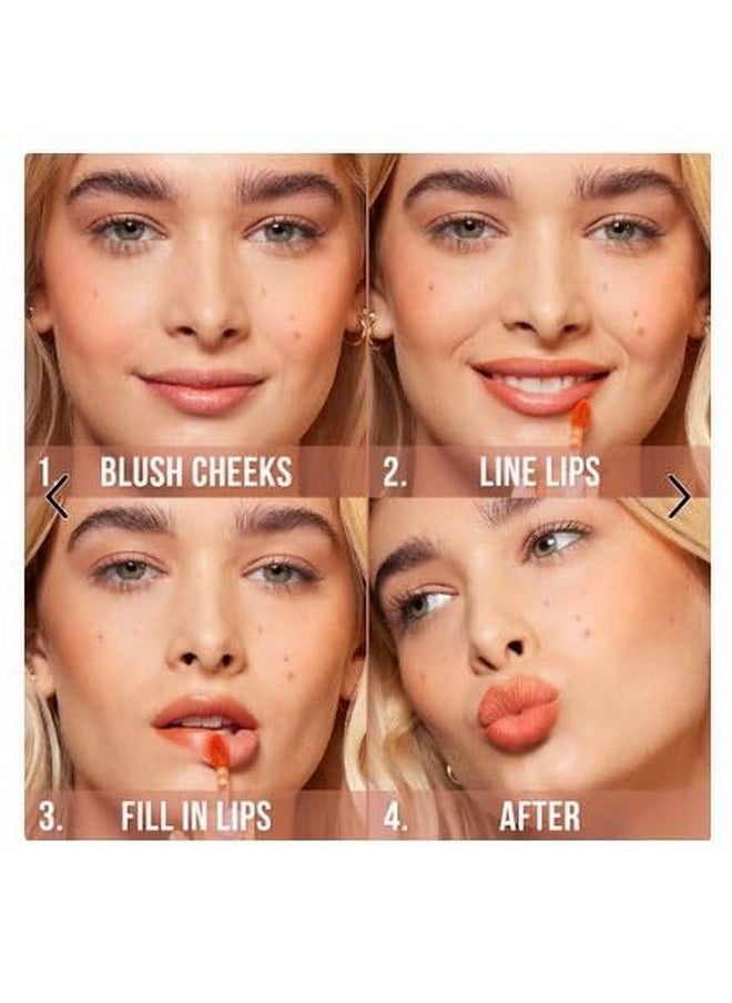 Huda Beauty HUDA BEAUTY Lip Blush Cream Lip & Cheek Stain Coral Kiss