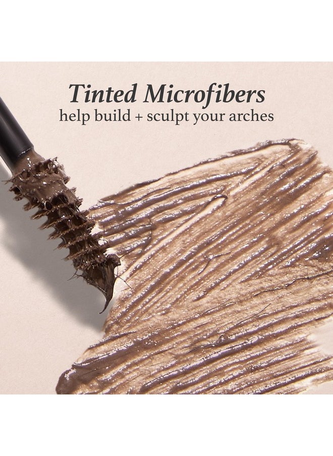Julep Brow 101 Sculpting Pencil & Tinted Brow Gel Set - Dual-Ended Eyebrow Tool with Brush and Precision Tip - Long-Lasting, Waterproof Formula for Perfectly Defined and Tinted Brows -Medium Brown