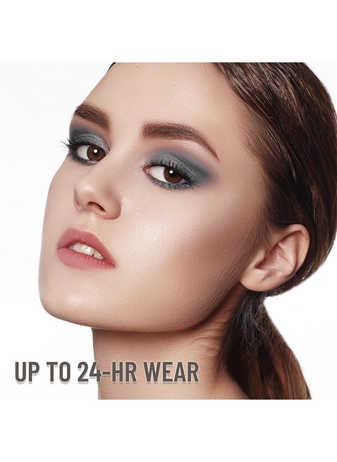 UCANBE Gray Single Eyeshadow Palette, Highly Pigmented Matte Eye Shadow Powder, Professional Long-Lasting Waterproof Makeup Palette