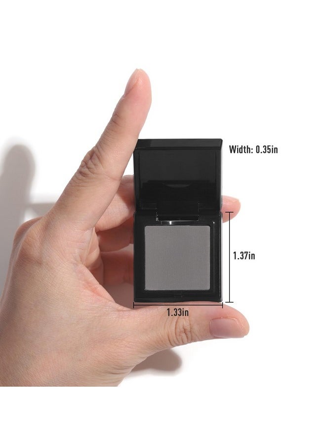 UCANBE Gray Single Eyeshadow Palette, Highly Pigmented Matte Eye Shadow Powder, Professional Long-Lasting Waterproof Makeup Palette