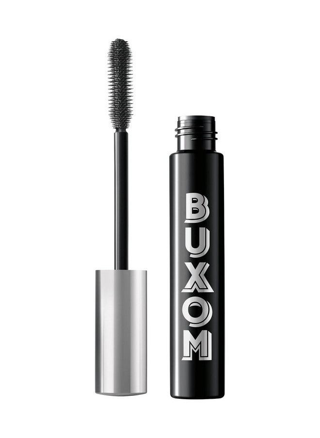 BUXOM Lash Waterproof Volumizing Mascara for 3X More Volume, Voluminous & Lengthening Waterproof Mascara for Lash Lift, Cruelty-Free, Black