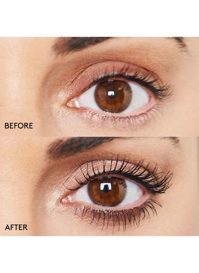 BUXOM Lash Waterproof Volumizing Mascara for 3X More Volume, Voluminous & Lengthening Waterproof Mascara for Lash Lift, Cruelty-Free, Black
