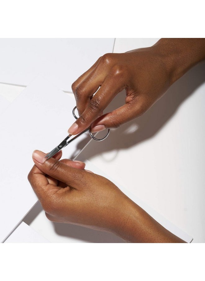 Tweezerman Long Lasting Sharp Cuticle Scissors, Nickle Plated