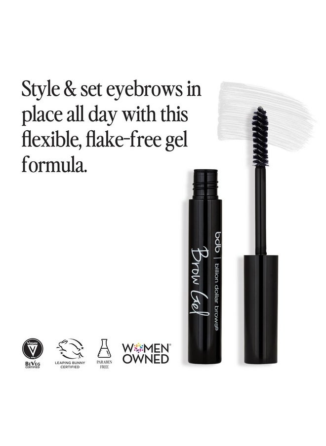 Billion Dollar Brows Eyebrow Gel for All-Day Glow, Hold, and Control - Cruelty Free