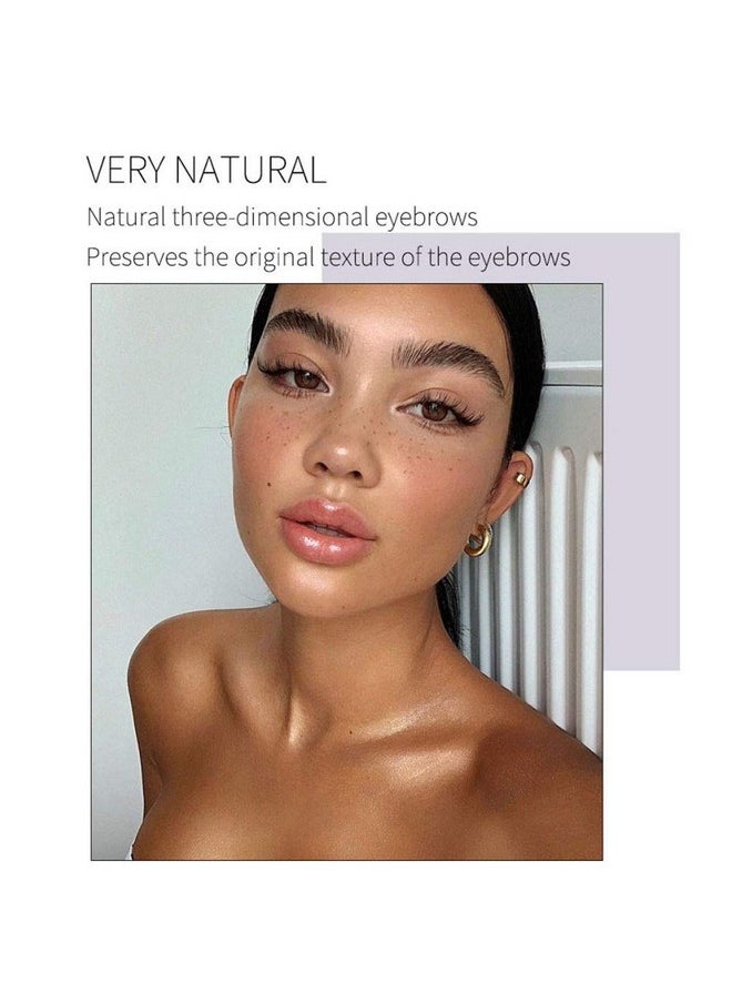 Eyebrow Soap Kit, 4D Brows Gel Long Lasting Eyebrow Setting Gel Waterproof Eyebrow Makeup Balm Pomade Cosmetics (0.7 Ounce (Pack of 1))