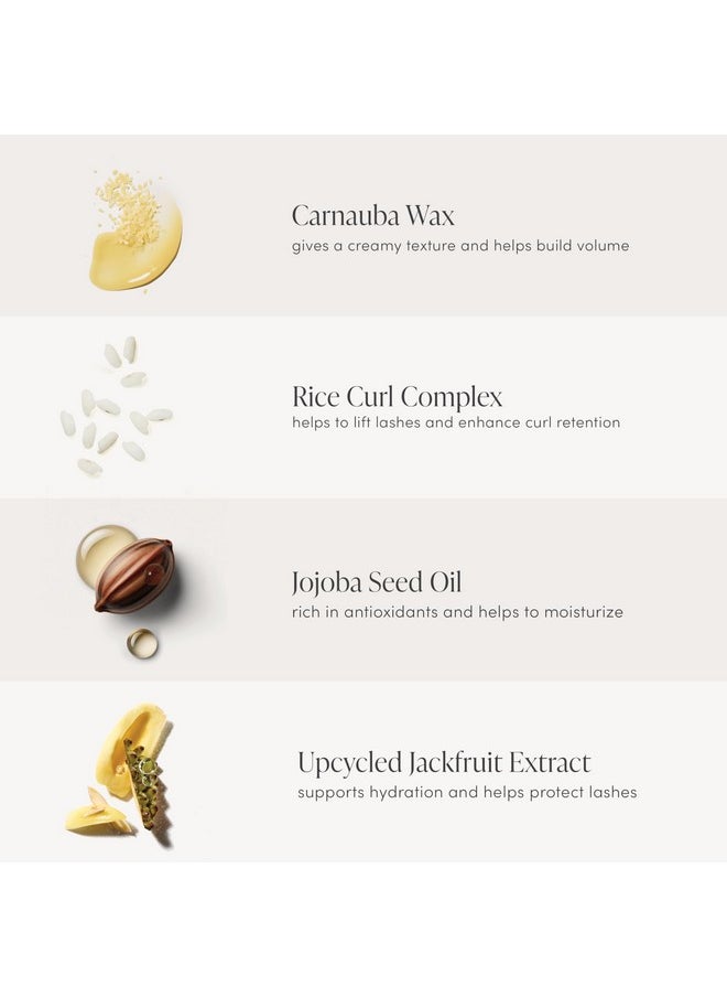 jane iredale Lash Fixation Length & Definition Tubing Mascara, Long-Wear, Smudge-Resistant Formula, Lifts, Curls, & Separates, Vegan, Cruelty-Free