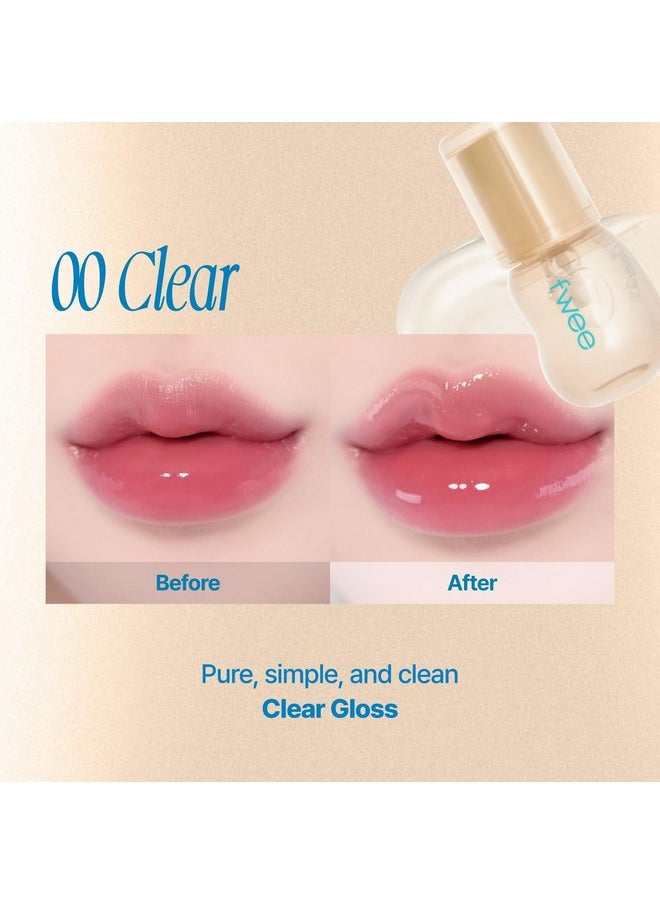 fwee 3D Changing Gloss | 01 Scene Black | Lip Gloss for changing color, Layering Gloss, Long-lasting & Plumping, Glossy | 5.6g