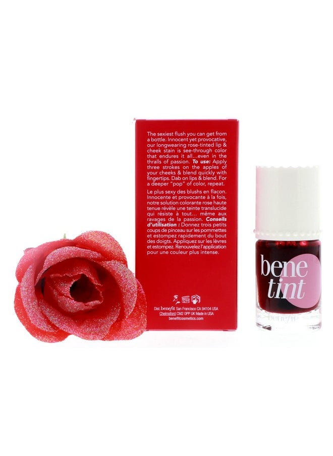Benefit Bene Tint Rose Tinted Lip And Cheek Stain, 0.4 Ounce