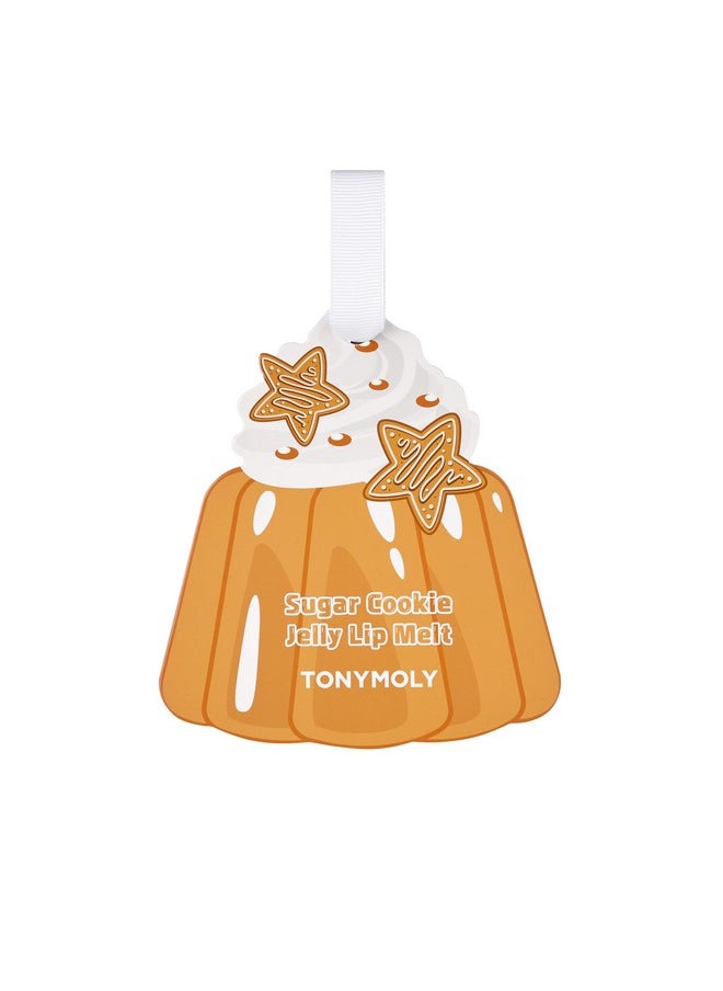 TONYMOLY Sugar Cookie Jelly Lip Melt Ornament, Limited Edition Holiday, 9g