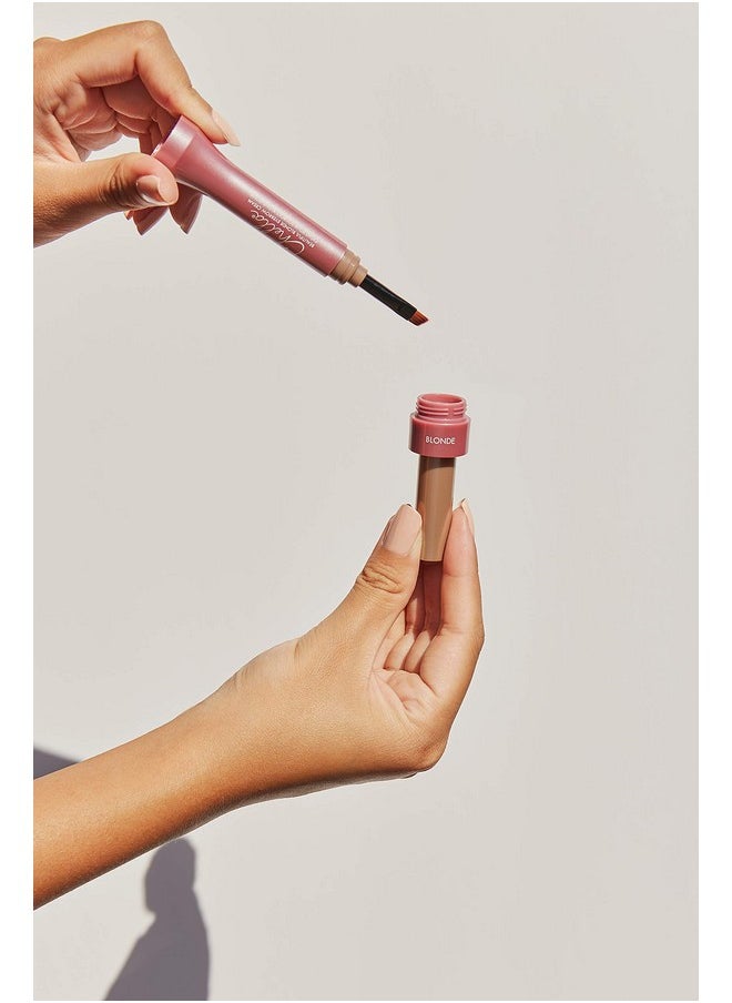 Chella Eyebrow Cream, Awesome Auburn - Vegan, Cruelty Free, Paraben Free, Gluten Free Eyebrow Pomade Makeup - Long Wearing, Velvet Consistency, Water Resistant