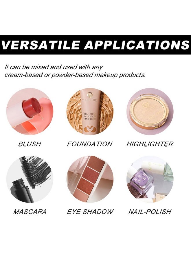 YOUNG VISION Makeup Mixing Liquid - Eyeshadow/Foundation Mixing Medium, Eyeliner Sealer, Pigment Enhancer, Glitter Adhesive, Waterproof Custom Makeup Converter, 9ml/0.3 fl oz