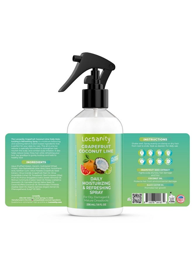 Locsanity Grapefruit Coconut & Lime Daily Moisturizing Spray Fine Mist