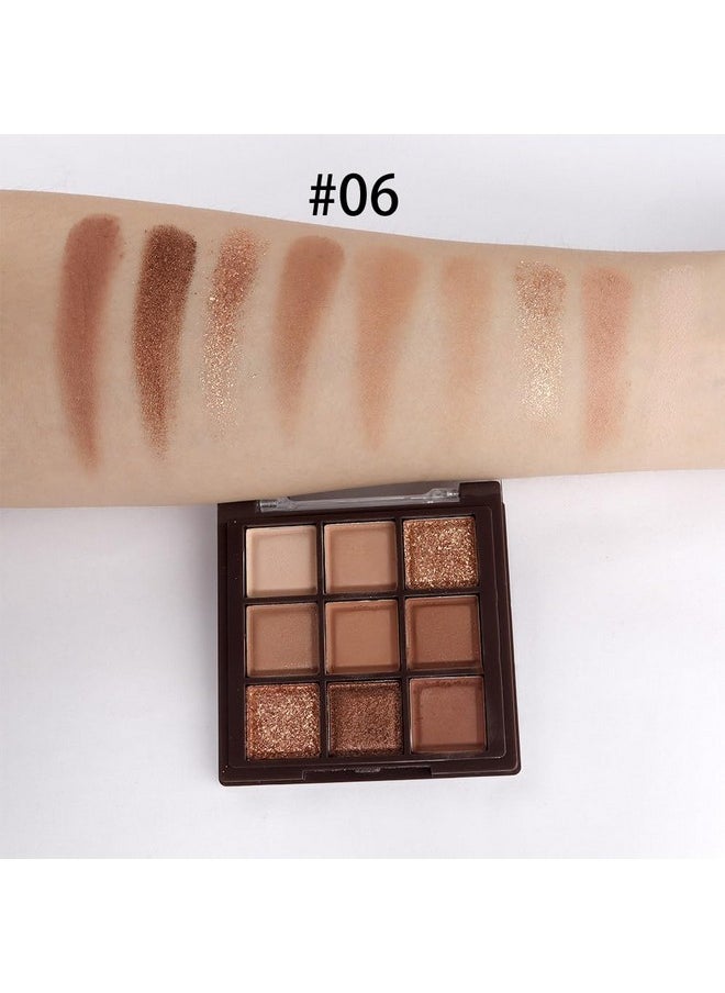 CAKAILA Neutral Nude Brown Eye Shadow Palette,Rose Gold Dark Brown Bronze Naked Cream Eyeshadow Palette Makeup,Highly Pigmented Natural Eyeshadow Palette for Brown Eyes Long Lasting Naturing-Looking