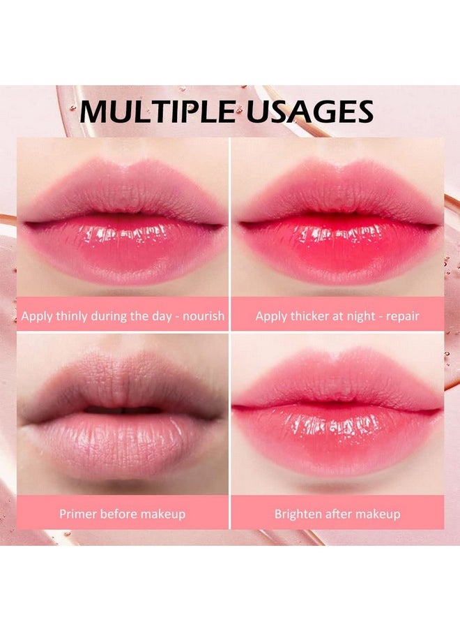 evpct 6Pcs Mini Clear Color Change Changing PH Tinted Lip Gloss Sets for Women, Lip Oil Gloss Balm Tint Stain Glaze Pack Hydrating Moisturizer Lipstick Magic labiales magicos 0.071fl.oz *6