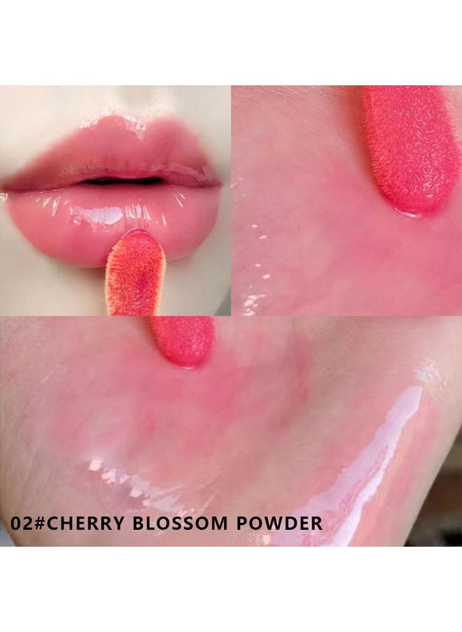 Lip Oil Pack- 5 Colors Tinted Lip Glow Oil Set Plumping Lip Oil Hydrating Transparent Lip Oil, Moisturizing Lip Gloss Kit Gift for Girl Women Lip Makeup Care