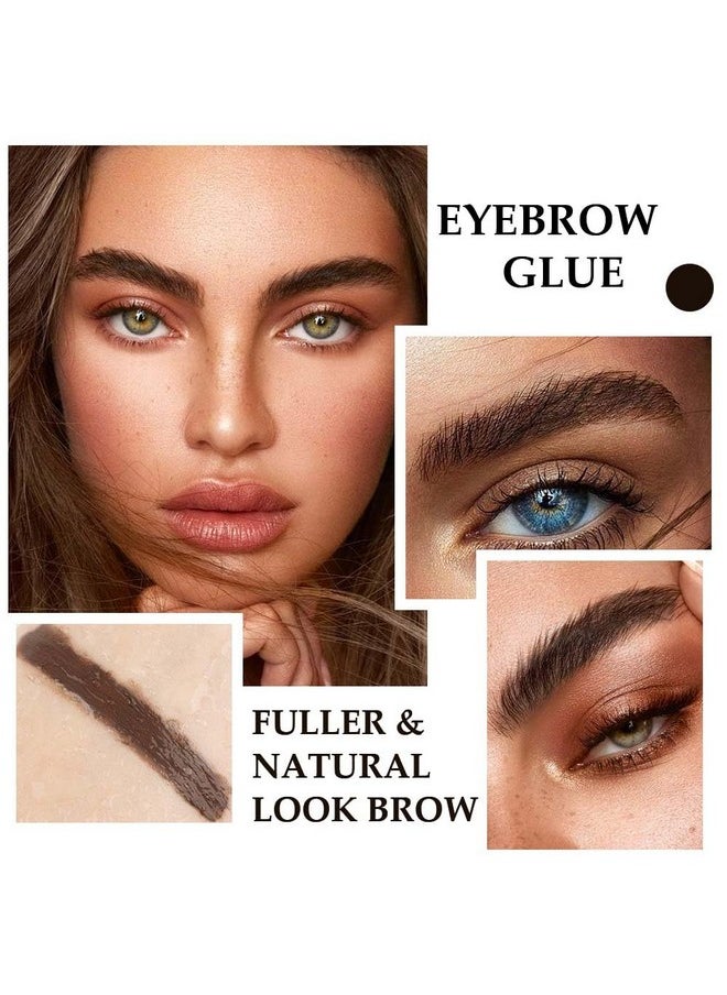 Tinted Thickening Brow Mascara,Brow Fast Sculpt,Waterproof, Transfer-proof, Brush to Fill in Eyebrows and Cover Gray Hairs - Cruelty Free - Light Medium Brown (1pc 07 Espresso)