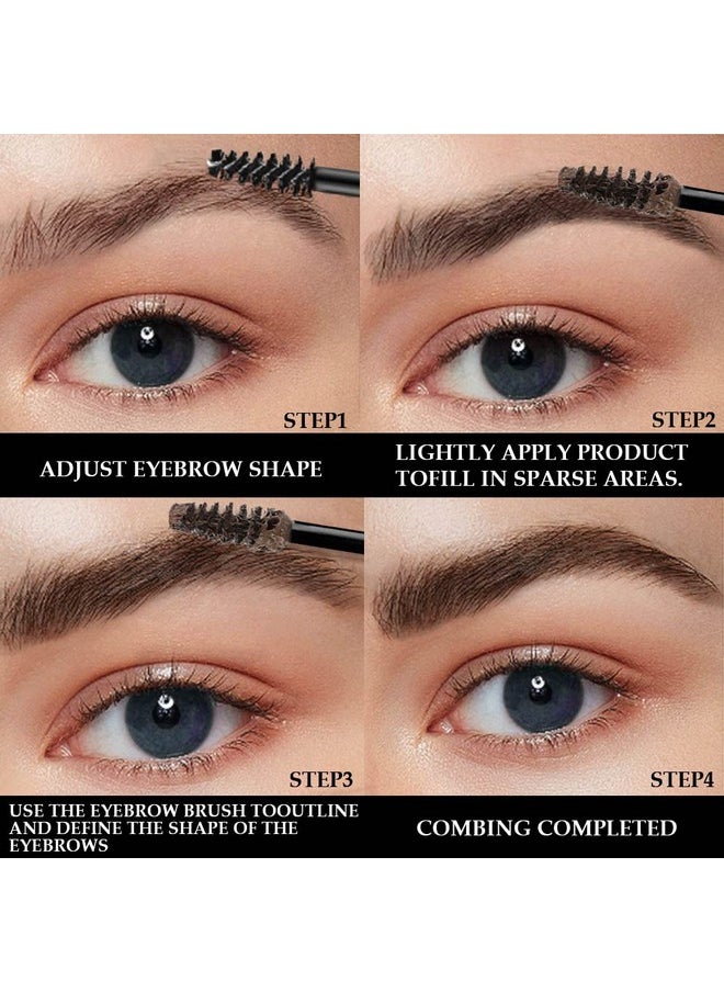 Tinted Thickening Brow Mascara,Brow Fast Sculpt,Waterproof, Transfer-proof, Brush to Fill in Eyebrows and Cover Gray Hairs - Cruelty Free - Light Medium Brown (1pc 07 Espresso)