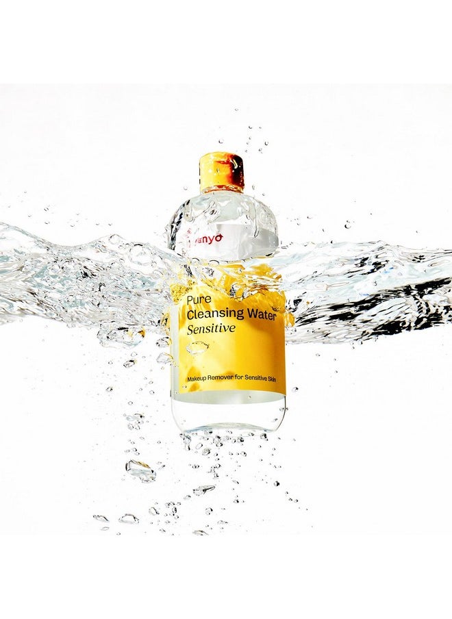 ma:nyo Pure Cleansing Water | Triple Micellar Technology for Sensitive Skin, Makeup Remover & Hydrating Cleanser, Korean Skincare 16.9 fl oz (500ml)
