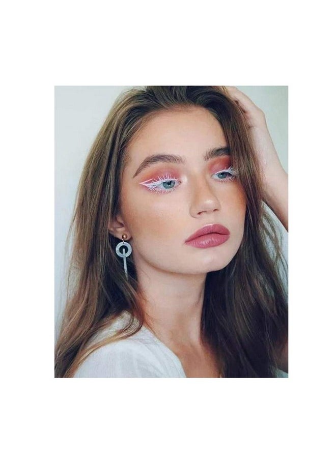 Maydear White Mascara - Volumizing, Curling & Lengthening Mascara for Intense Definition & Long-Lasting Smudge-Proof Wear - Perfect for Party & Stage Makeup
