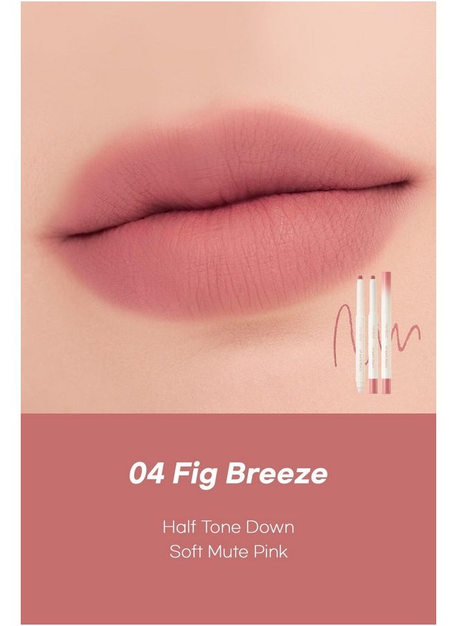 rom&nd Lip Mate Pencil (6 shades, 0.5g) (04 Fig Breeze)