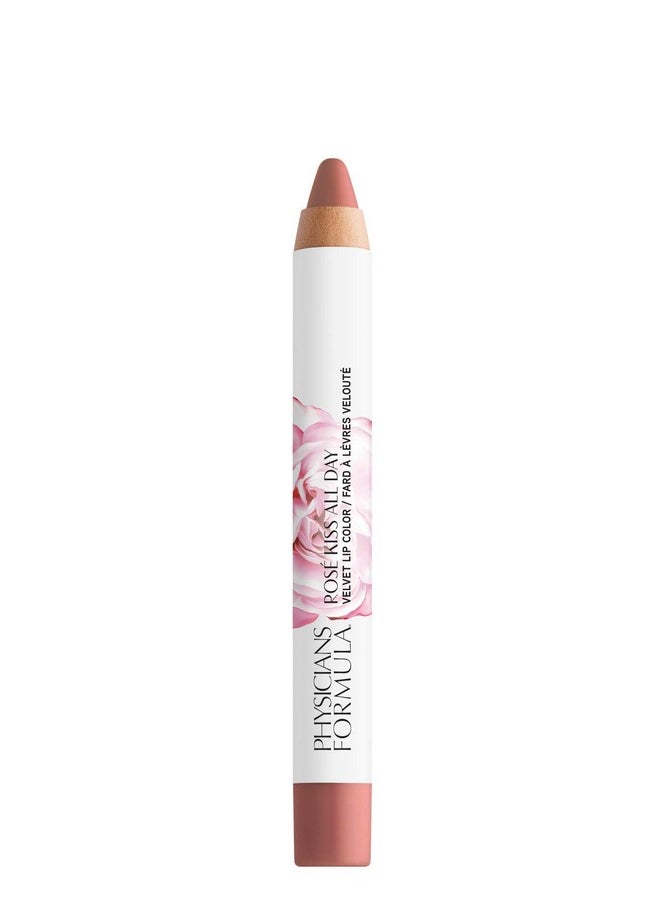 Physicians Formula Rosé Kiss All Day Velvet Lip Color Pillow Talk | Dermatologist Tested, Clinicially Tested
