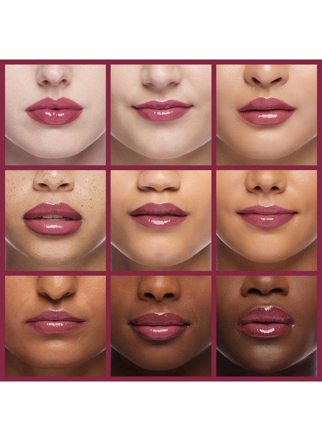 Physicians Formula Rosé Kiss All Day Glossy Lipstick Lip Color Makeup, Red Xoxo | Dermatologist Tested, Clinicially Tested
