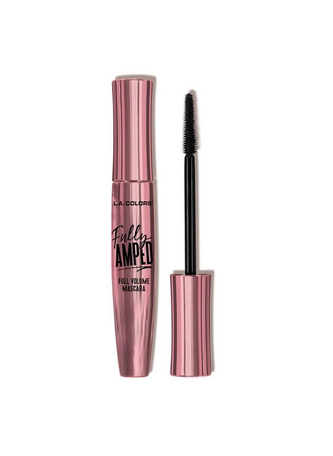 L.A. COLORS Full Volume Mascara, Tapered Brush, Lifts & Curls Lashes 12 ml, Black