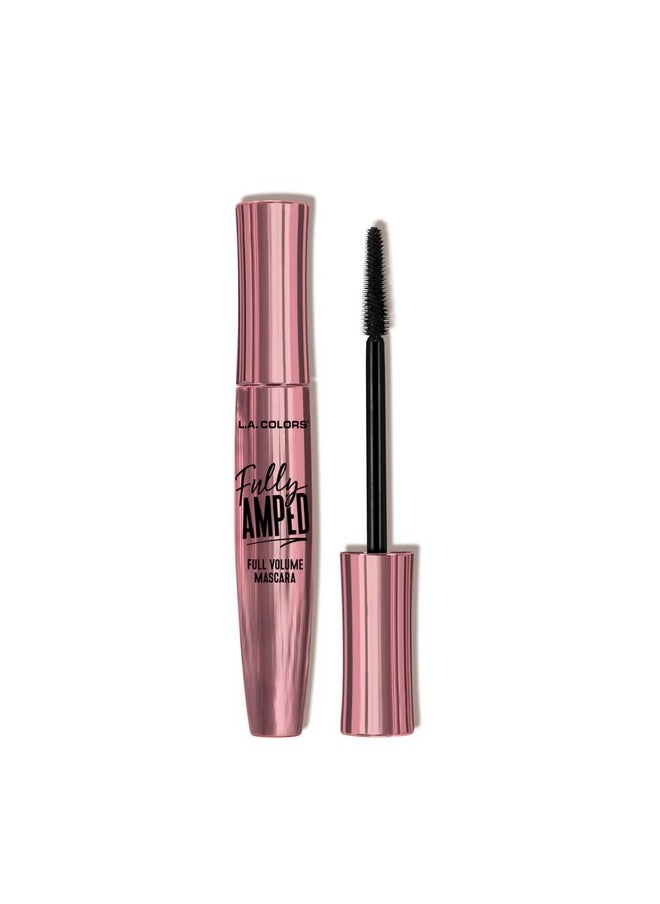L.A. COLORS Full Volume Mascara, Tapered Brush, Lifts & Curls Lashes 12 ml, Black