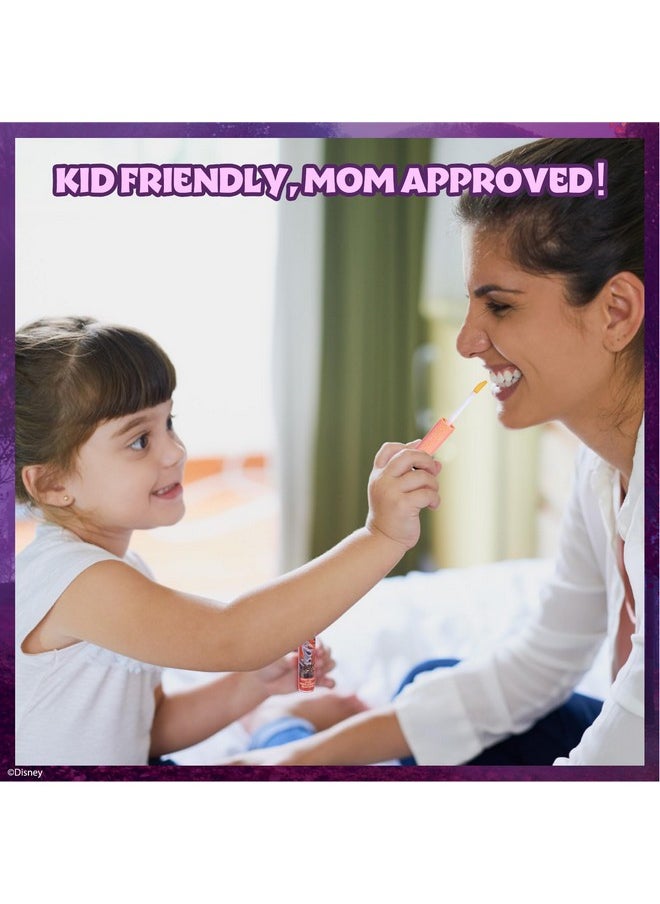 Townley Girl Disney Frozen 12 Piece Plant Based Lip Gloss, Girls Party Favors, First Makeup Set for Girl, Perfect for Parties, Sleepovers, and Birthday Gifts, Elsa and Anna, Ages 3