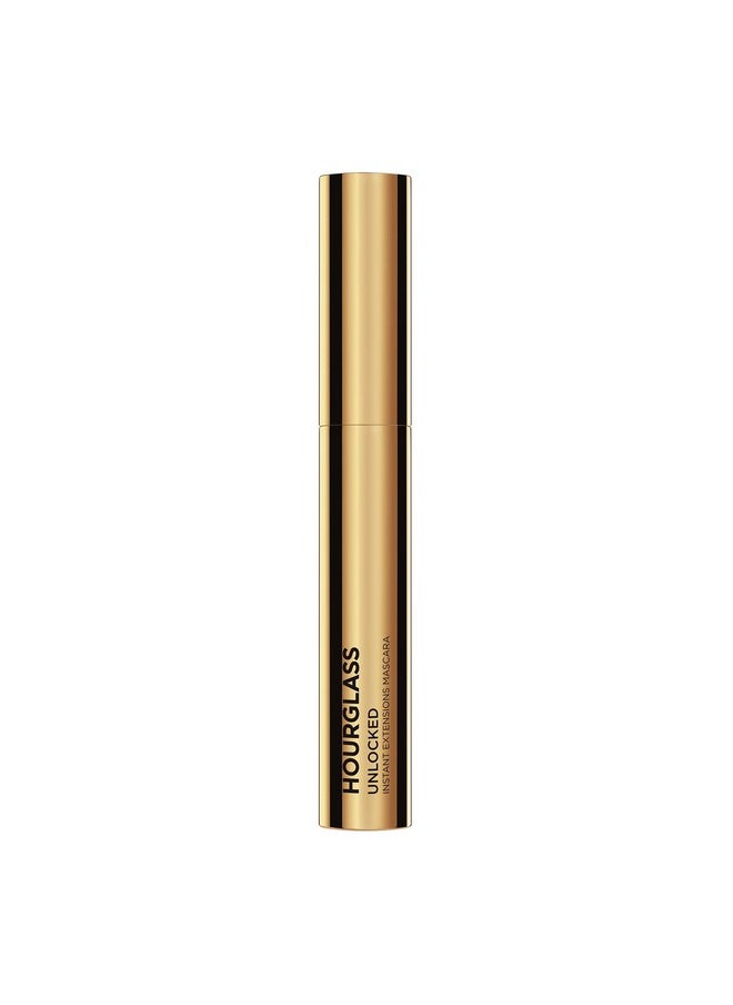 Hourglass Unlocked Instant Extension Black Mascara. Defining and Lengthening Tubing Mascara for Dramatic Length