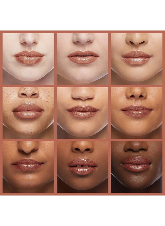 Gerard Cosmetics Glitter Lipstick (Hollywood Blvd) | Nude Pink Lipstick with Sparkling Metallic Glitter | Long Lasting, Smooth Formula | Highly Pigmented Opaque Color | Cruelty Free & Made in USA