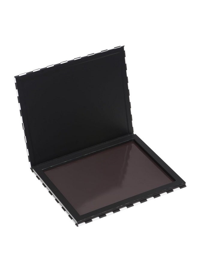 Allwon Extra Large Magnetic Palette Checkered Black Empty Makeup Palette for Eyeshadow Lipstick Blush Powder
