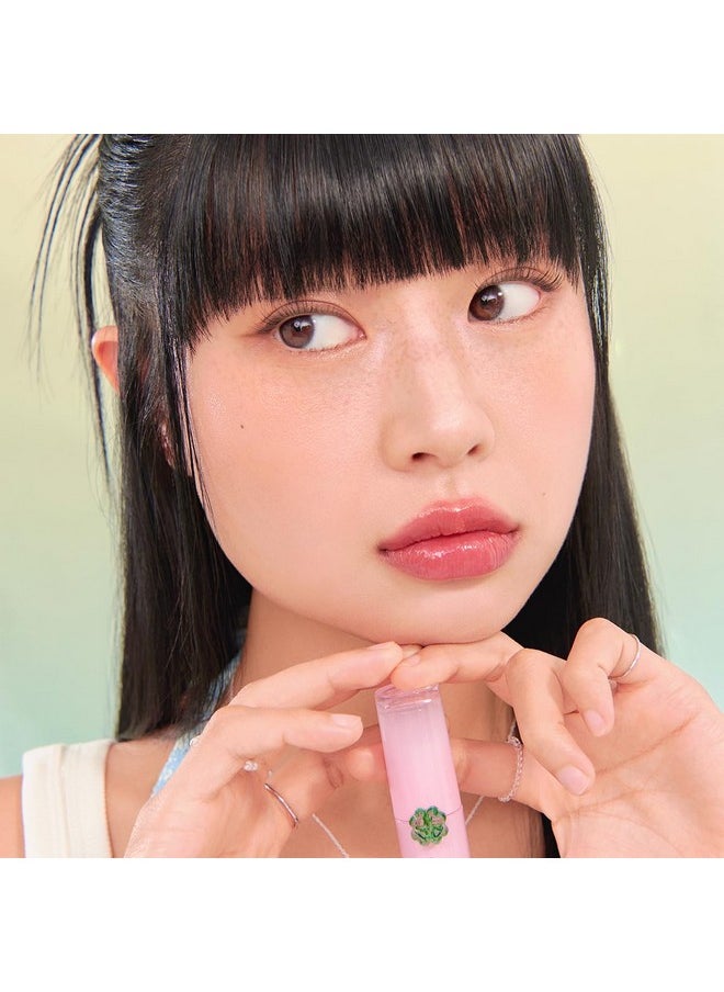 Peripera INK MOOD GLOWY TINT 023 CORAL CHEMISTRY (LUCKY LOTTERY) Glossy Finish - Lip Tint, Lip Stain, Glowy Tint
