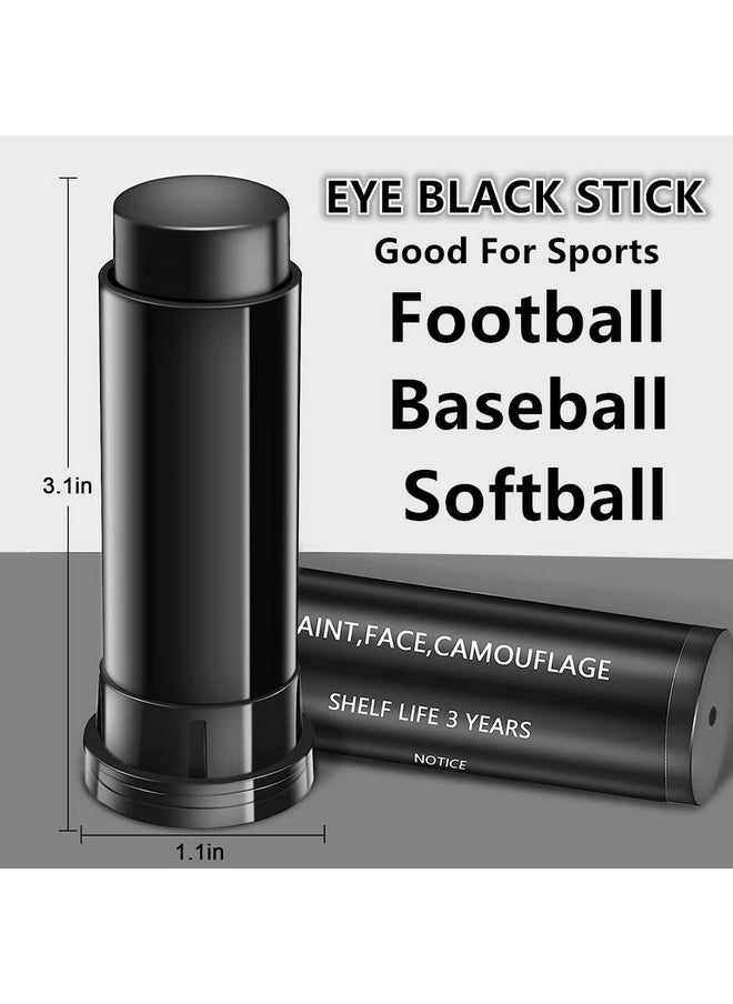 Go Ho Eye Black,Eye Black Stick for Sports,Easy to Color Black Face Paint Eye Black Football/Baseball/Softball,Football Stick Sports Eye Black Stick,Black Eye Makeup,1PC