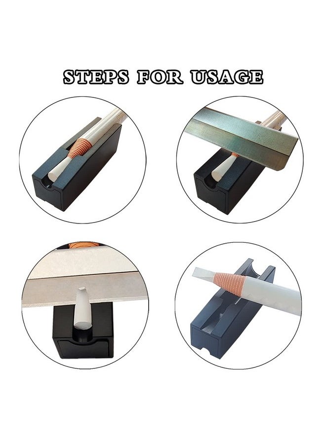 Eyebrow Pencil Shaper Eyebrow Pencil Sharpener Waterproof Peel-Off Brow Pencils & 10Pcs Pencil Sharpener